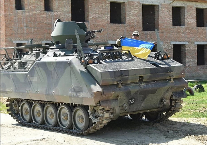Egykori holland YPR-765-ös az ukrán hadsereg szolgálatában