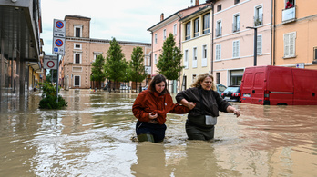 Nem csitul a helyzet Olaszországban, már 42 település van víz alatt