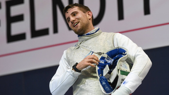 A tőrvívó Dósa Dániel bronzérmes Sanghajban