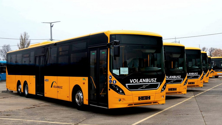 Új Volvo buszokat állít csatasorba a Volánbusz