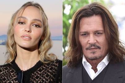 Johnny Depp lánya áttetsző csipkeruhában jelent meg Cannes-ban: Lily-Rose álomszépen festett a kreációban
