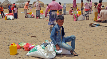 Súlyos a helyzet Jemenben, több millió ember éhezik