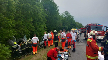 Baleset volt a 65-ös úton, megsérült a Tolna vármegyei polgármester
