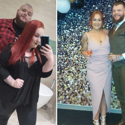 Több mint 125 kilót fogytak együtt: előtte-utána képeken mutatta meg a pár a változást
