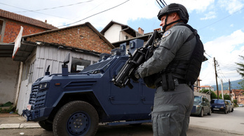 Fegyveres koszovói albán rendőröket fogtak el Szerbiában