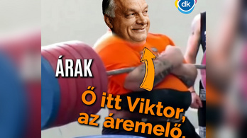 Videót készített a DK a testépítő Orbán Viktorról, bemutatják az „Európa-bajnok áremelőt”