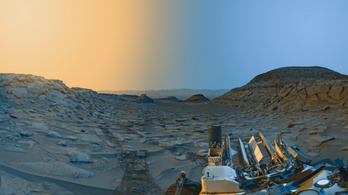 Szemkápráztató képeslapot küldött a Marsról a Curiosity