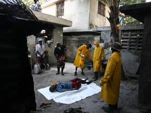 Hétszázezren perlik az ENSZ-t a haiti kolerajárványért