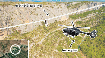 Így zuhanhatott le a magyar katonai helikopter Horvátországban