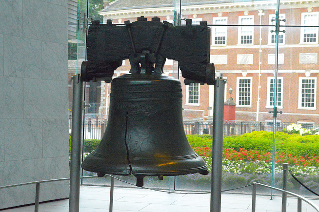 Melyik városban található a Szabadság harangja (Liberty Bell)?