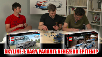 Lego: Nissan Skyline + Pagani Utopia