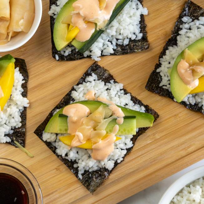 Izgalmas, zöldséges noritekercs: a sushi egyszerűbb formája