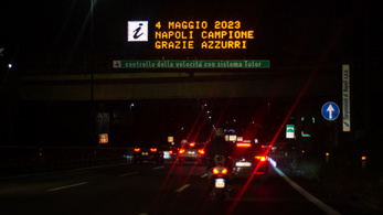 Időszakosan eltörlik a sebességkorlátozást az olasz autópályákon