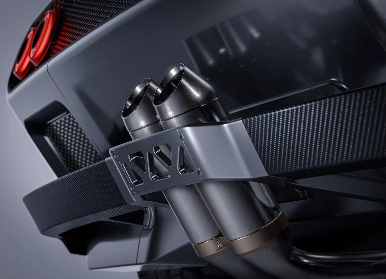 Lamborghini Diablo GTR utánérzés ez, hiszen a cég tulajdonosa is versenyez.