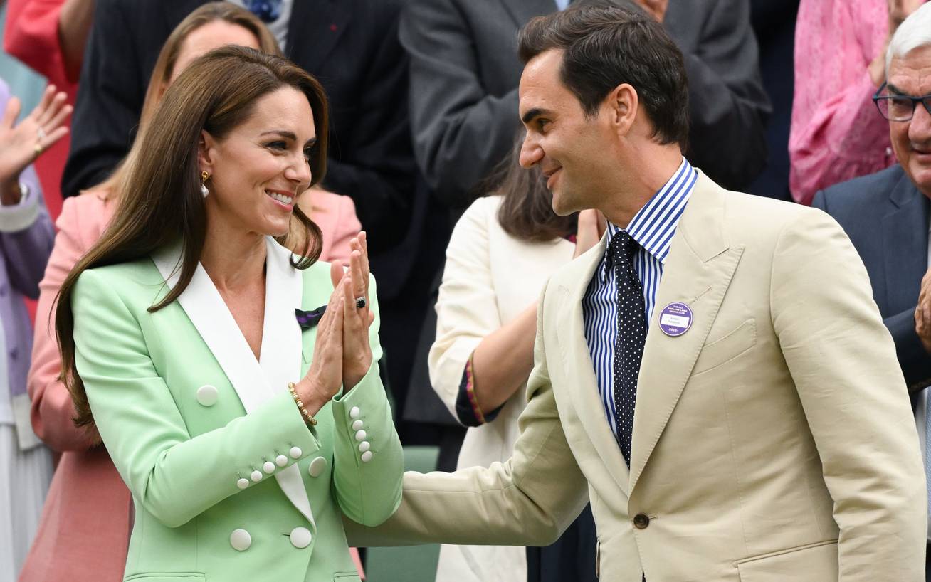 Katalin hercegné és Roger Federer flörtje