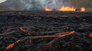 Kitört egy vulkán Izlandon