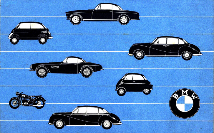BMW modellpaletta 1959-ben. Hol volt a középkategória?!