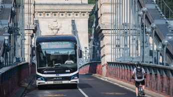 Elektromos buszokat tesztel a fővárosban a BKK