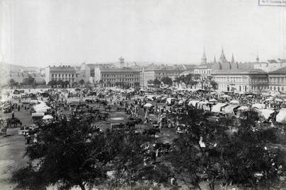 El sem hinnéd, mi volt a mai Széll Kálmán tér helyén - Képeken a múlt századi fővárosi piacok