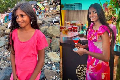 Egy sátorban élt a nyomornegyedben, most sikeres modell - A 15 éves Maleesha Kharwa hihetetlen története