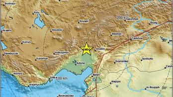 Újabb földrengés rázta meg Törökországot