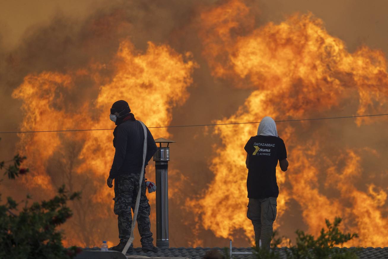 Görögországi tűzvész