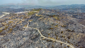 Csaknem kéthetes tomboló tűzvész után csillapodtak a görögországi erdőtüzek