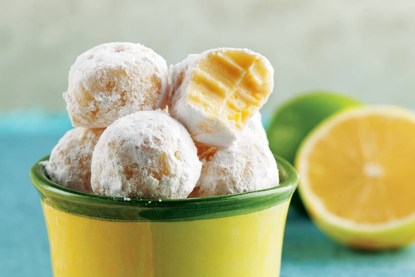 Álomfinom citromos trüffelgolyó: nyári finomság sütés nélkül