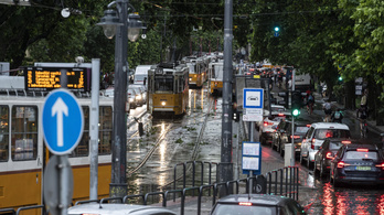 Budapest is elesett a viharban, rendkívüli menetrend szerint közlekednek a BKK járatai