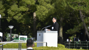 Oroszország nukleáris fenyegetést jelent – mondta a japán miniszterelnök Hirosima 78. évfordulóján