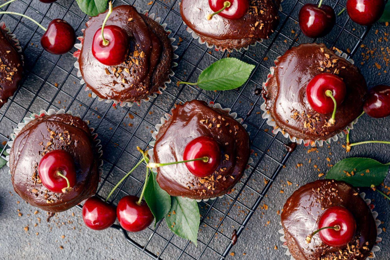 csokis-meggyes-muffin-recept