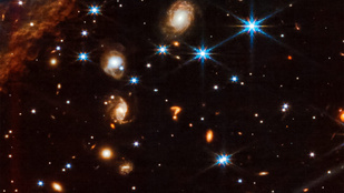 Egyszerre szemkápráztató és ijesztő alakzatot kapott lencsevégre a James Webb űrteleszkóp
