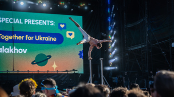 Mindenkit elvarázsolt a fiatal ukrán akrobata a Szigeten