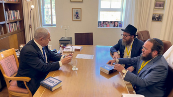 Jeruzsálemben találkozott az izraeli miniszterelnökkel Köves Slomó