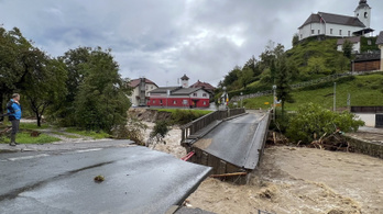 Sürgősségi törvényjavaslatot fogadtak el Szlovéniában az árvízkárosultak megsegítésére