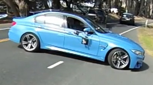 Új BMW M3-as, meztelenül