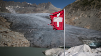 A svájci hegyekben már beköszöntött a tél