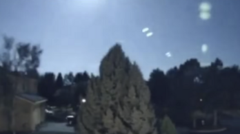 Különös meteort kaptak lencsevégre Törökország felett