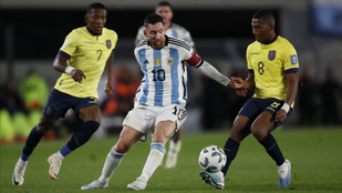 Újabb Messi-mágia, álomgól Ecuador ellen