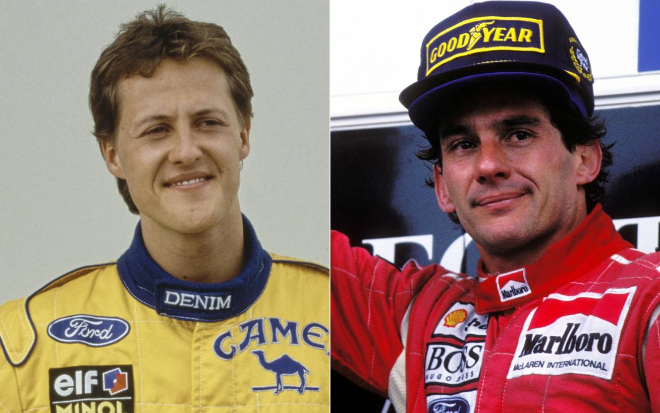 Michael Schumacher és Ayrton Senna konfliktusa