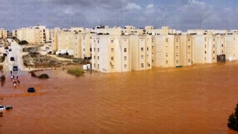 Több mint 5 ezer halálos áldozata lehet a líbiai árvíznek