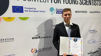 Hatalmas sikert ért el egy magyar középiskolás a Fiatal tudósok versenyén
