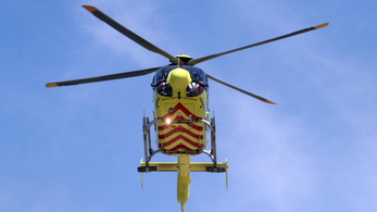 Futballmérkőzésre kellett mentőhelikoptert riasztani Komárom-Esztergom vármegyében