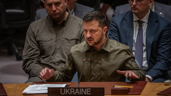 „Lehetetlen megállítani a háborút” – Zelenszkij ismét beszédet mondott az ENSZ-ben