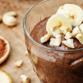 Mesésen krémes csokipuding banánból és avokádóból: 5 perc alatt kész