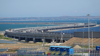 Ukrán csapás történhetett Oroszország legfontosabb hídjánál