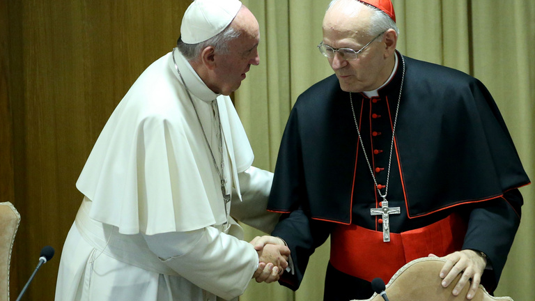 Ferenc pápa magánkihallgatáson fogadta a Magyar Katolikus Püspöki Konferencia küldöttségét