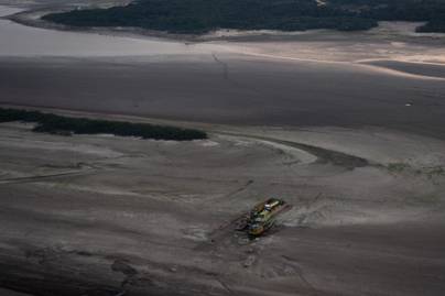 Drámai a helyzet az amazonasi esőerdőben: szívszorító látványt nyújtanak a kiszáradt folyók medrében rekedt állatok