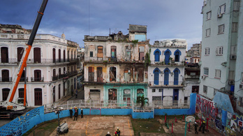 Összeomlott egy lakóház Kubában, többen meghaltak
