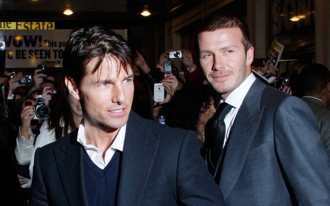 David Beckham és Tom Cruise viszonya